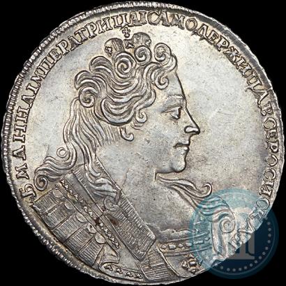 Picture 1 rouble 1731 year  