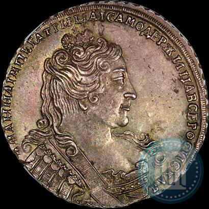 Picture 1 rouble 1733 year  