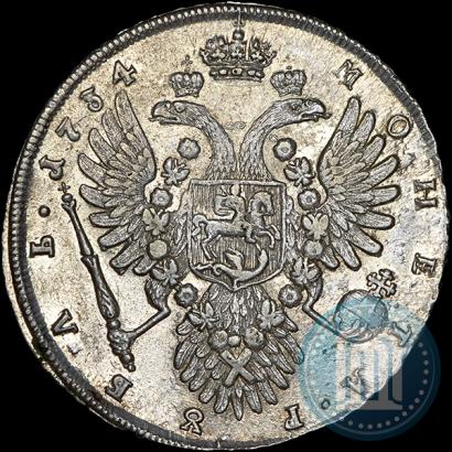 Picture 1 rouble 1734 year  "Type of 1735"