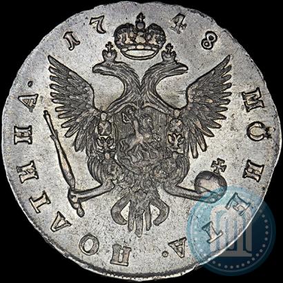 Picture Poltina 1748 year СПБ 