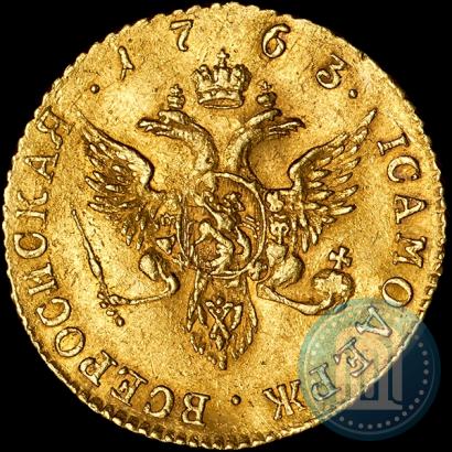 Picture 1 ducat 1763 year СПБ 