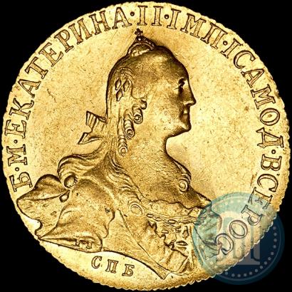 Picture 10 roubles 1767 year СПБ 