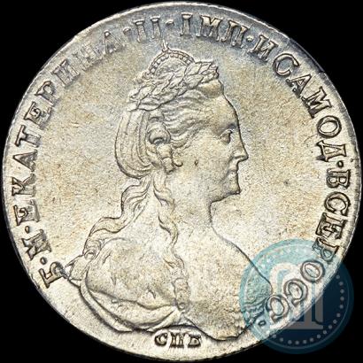 Picture 1 rouble 1780 year СПБ-ИЗ 