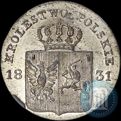 Picture 10 groszy 1831 year KG "Polish uprising"