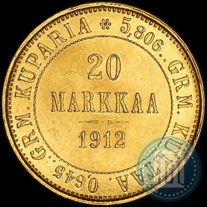 Picture 20 markkaa 1912 year S 