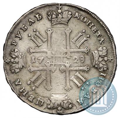 Фото 1 рубль 1728 года  "Тип 1728"