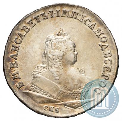 Picture 1 rouble 1744 year СПБ 