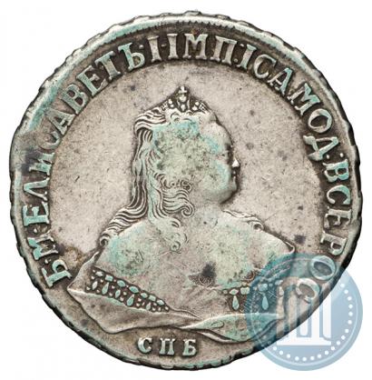 Picture 1 rouble 1749 year СПБ 