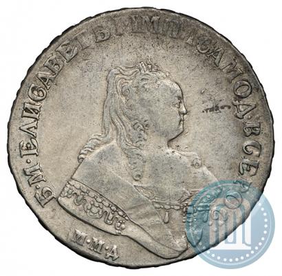 Picture 1 rouble 1751 year ММД 