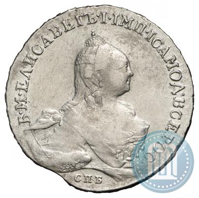 Picture 1 rouble 1759 year СПБ-ЯI 