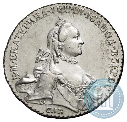 Picture 1 rouble 1764 year СПБ-СА 