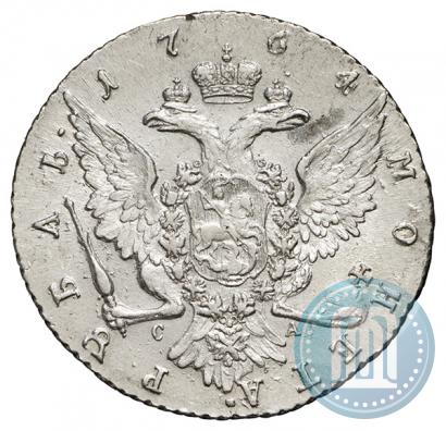 Picture 1 rouble 1764 year СПБ-СА 