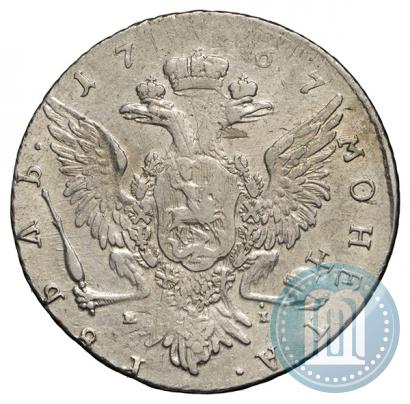 Фото 1 рубль 1767 года ММД-EI 