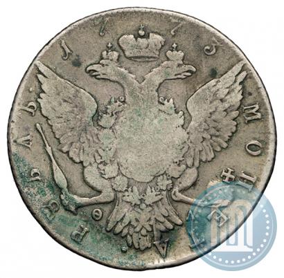 Picture 1 rouble 1773 year СПБ-ФЛ 