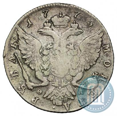 Фото 1 рубль 1775 года СПБ-ФЛ 
