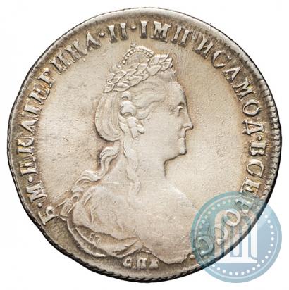 Фото 1 рубль 1781 года СПБ-ИЗ 