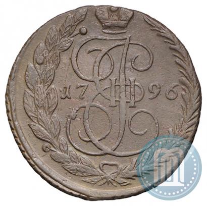 Picture 5 kopecks 1796 year ЕМ "Paul's restrike"