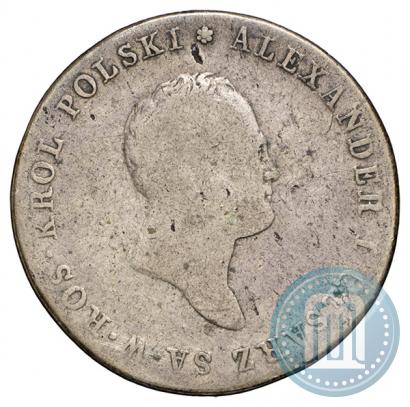Фото 5 злотых 1817 года IB 