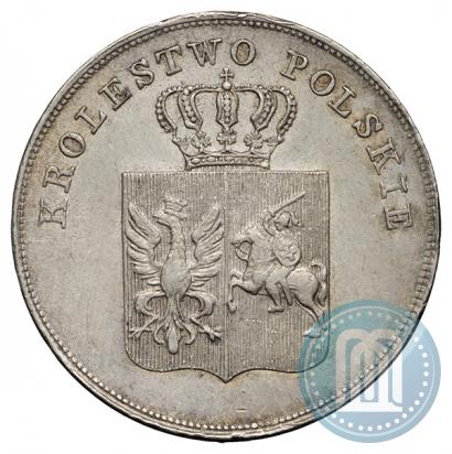 Picture 5 złotych 1831 year KG "Polish uprising"