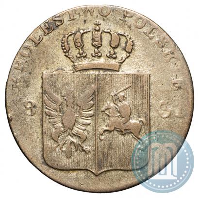 Picture 10 groszy 1831 year KG "Polish uprising"