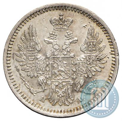 Фото 5 копеек 1852 года СПБ-ПА 