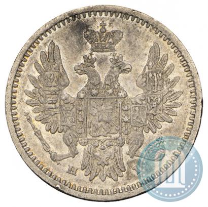 Фото 5 копеек 1853 года СПБ-HI 