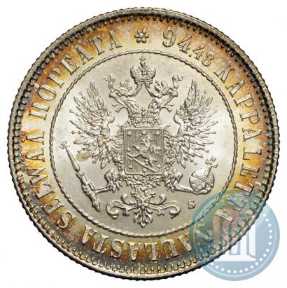 Picture 1 markka 1915 year S 
