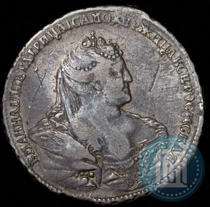 Picture Poltina 1737 year  "Moscow type"