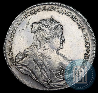 Picture 1 rouble 1738 year  "Petersburg type"