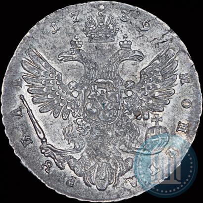 Picture 1 rouble 1739 year  "Moscow type"