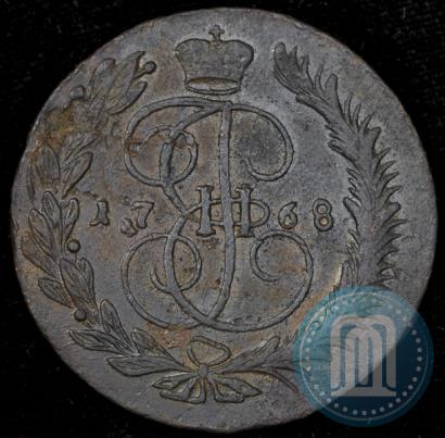 Фото 5 копеек 1768 года ММ 