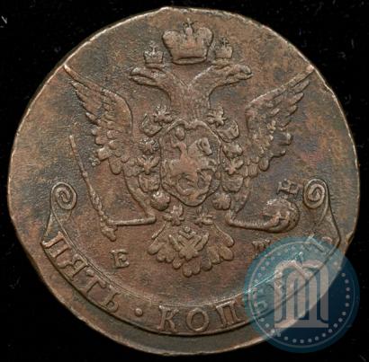 Picture 5 kopecks 1768 year ЕМ 