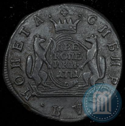 Picture 2 kopecks 1771 year КМ 