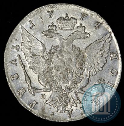 Picture 1 rouble 1774 year СПБ-ФЛ 
