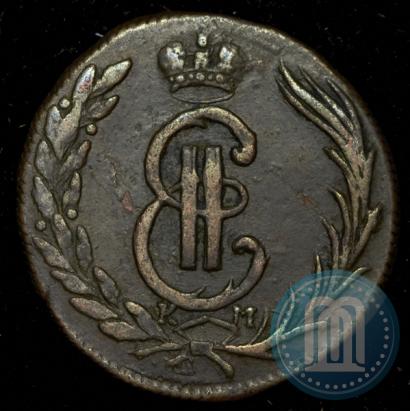 Picture 1 kopeck 1774 year КМ 