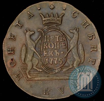 Фото 5 копеек 1775 года КМ 
