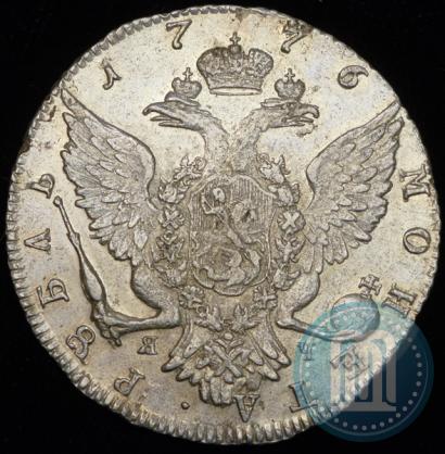 Picture 1 rouble 1776 year СПБ-ЯЧ 