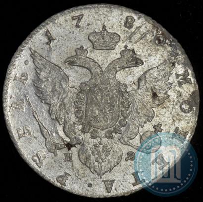 Picture 1 rouble 1780 year СПБ-ИЗ 