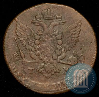 Picture 5 kopecks 1787 year ТМ 