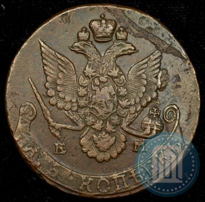 Фото 5 копеек 1788 года ЕМ 