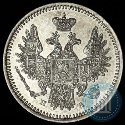 Фото 5 копеек 1852 года СПБ-ПА 