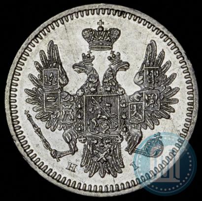 Picture 5 kopecks 1854 year СПБ-HI 