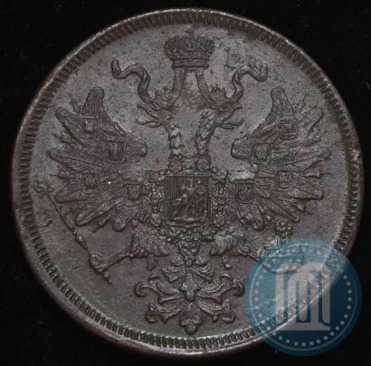 Picture 5 kopecks 1864 year ЕМ 