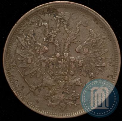 Picture 5 kopecks 1864 year ЕМ 