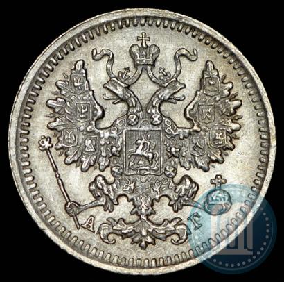 Фото 5 копеек 1891 года СПБ-АГ 