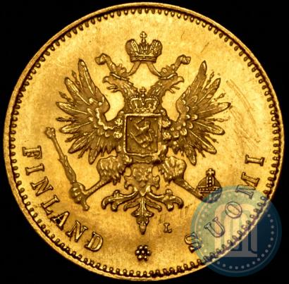 Picture 20 markkaa 1891 year L 