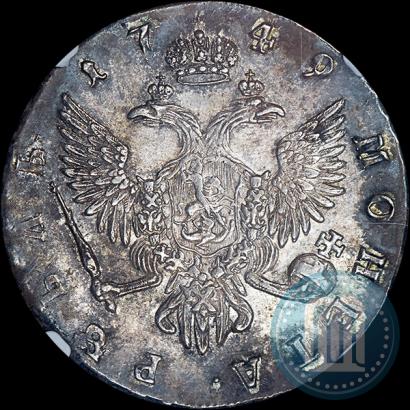 Picture 1 rouble 1749 year СПБ 