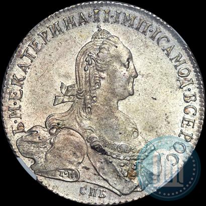 Фото 1 рубль 1774 года СПБ-ФЛ 