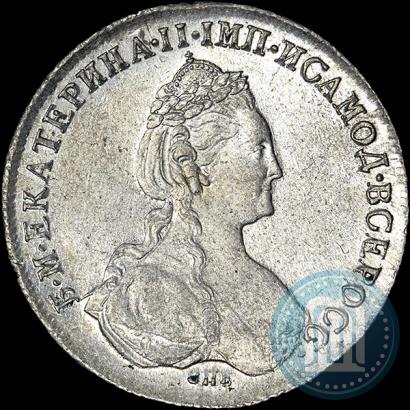 Picture 1 rouble 1781 year СПБ-ИЗ 