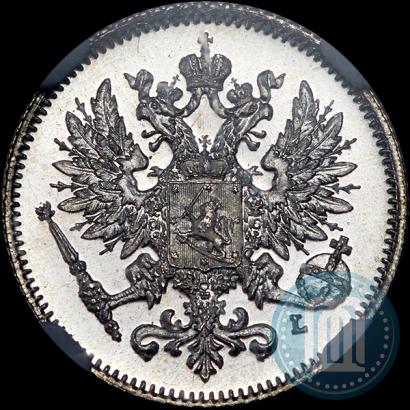 Picture 25 pennia 1909 year L 